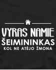 Vyras šeimininkas kol...